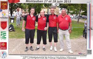 B.ZACCARINI/JJ ARNOUX/BFERREIRA   champion de la H VIENNE PROMOTION ET 16EME DE FINALISTE DU FRANCE 