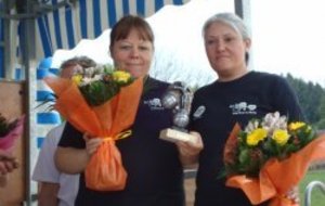 INTER-REGION UFOLEP  MIREILLE ET CORINNE AU TOP