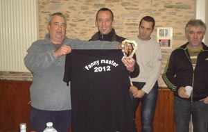 BERNARD FERREIRA ,LAUREAT DU FANNY MASTER