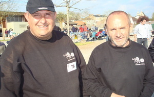 nos 2 EQUIPES perdent en 1/8 EME au CHAMPIONNAT DOUBLETTE