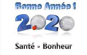 MEILLEURS VOEUX et BONNE ANNEE 2020 