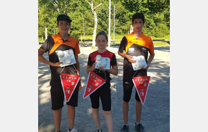 ILS SONT CHAMPIONS DÉPARTEMENTAL CADET