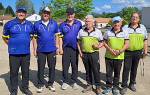 CHAMPIONNAT TRIPLETTE VÉTÉRANS