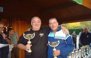 JEAN CLAUDE ET BRUNO 5EME AU CHALLENGE DEPT UFOLEP