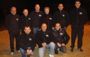 EQUIPE 3 DU CDC (M.TOURBIN,M.LEYSSENNE,H.BOUCHAREYCHAS,MT DUPUY,B.FEREIRA,F.GRIFFON,D.LATOUR,M.GUERNINE,F.BOUCHAREYCHAS)