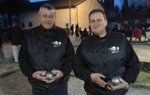 JP LONGUECHAUD/PHILIPPE TICHADOU
1/16EME DE FINALISTE DOUBLETTE LIGUE FFPJP