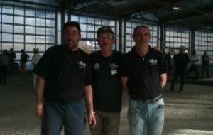 LUDOVIC LASSELLE/DOMINIQUE TERRADE/DIDIER VALLAGEAS
1/2 FINALISTE UFOLEP INTER-REGION DOUBLE APPARTENANCE