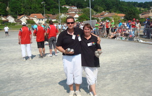 PHILIPPE et SYLVIE CHAMPION DE FRANCE UFOLEP DOUBLETTE MIXTE