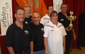 EQUIPE DE LA BOULE VAINQUEUR DU CHALLENGE INTERCLUB