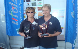 MARIE-ROSE CHAZELAT et MARIE-THERESE DUPUY
vice-championne departemental doublette féminine