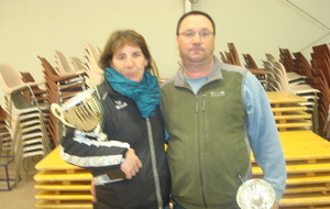 VALERIE ET THIERRY POUYADOUX(BOULE AREDIENNE) FINALISTE DOUBLETTE MIXTE
