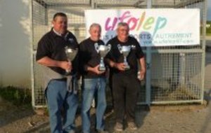 JC.PECOUT/B.BURGUET/R.DUBOIS
vice-champions UFOLEP veterans