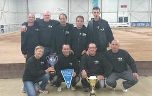 EQUIPE 3 3ème DIVISION CDC 2015..CHAMPIONNE DEPARTEMENTALE DES CLUBS FFPJP 2015