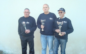 JC MEJECAZES/JP GARNAUD/CLAUDE CHAMBORD
FINALISTES VETERANS UFOLEP