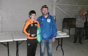 RAFAËL GRENIER VICE CHAMPION DEPARTEMENTAL FFPJP TàT JEUNES 2019 (Minimes)