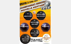 Championnat Régional UFOLEP TSU / TDA / DM / DF/ TV / J.  (LJL PETANQUE  à ST PRIEST TAURION - WEEK-END DE PÂQUES)