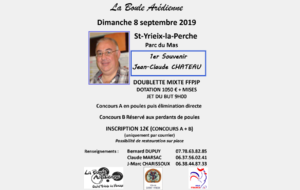 FFPJP DOUBLETTES MIXTES &quot;CHALLENGE JC CHATEAU&quot;