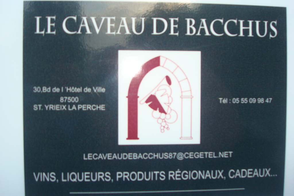 LE CAVEAU DE BACCHUS