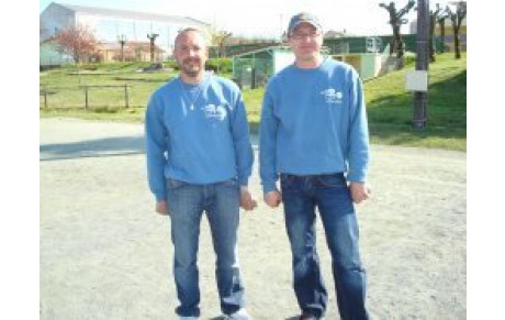 D. ROULET  J.AUTHIER   PERDENT EN 1/4 DE FINALE