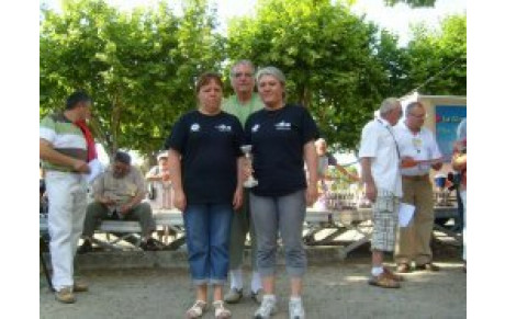 MIREILLE ET CORINNE FINALISTES   COUPE DE FRANCE