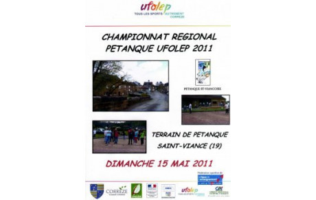 REGIONAL UFOLEP  ST VIANCE (19) LE 15 MAI 2011