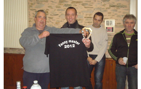 BERNARD FERREIRA ,LAUREAT DU FANNY MASTER