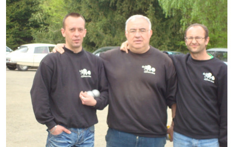 DEFAITE EN 1/4/ DE FINALE AU CHAMPT DEPART TRIPLETTE