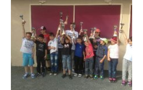 L'ECOLE DE PETANQUE RECOIT VIGNOLS 