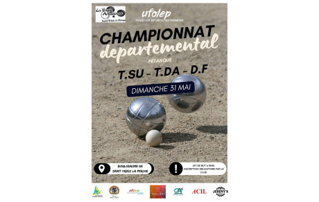 CHAMPIONNAT DÉPARTEMENTAL UFOLEP